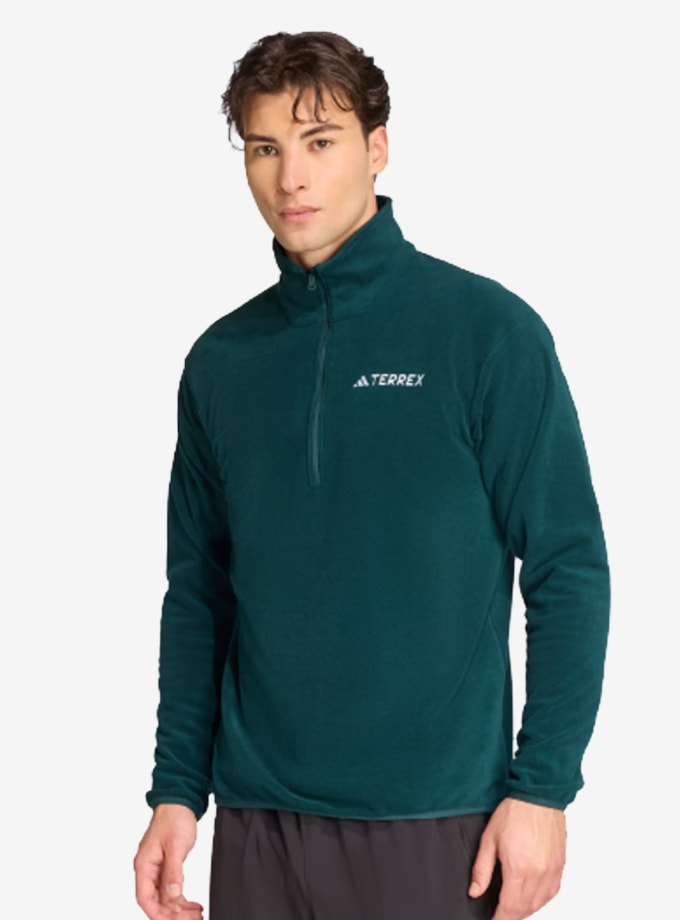 adidas Multi Essentials 1/2 Zip Fleece Erkek Polar