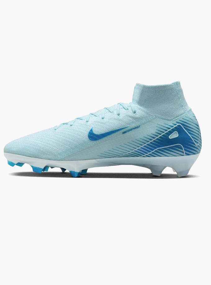 Nike Mercurial Superfly 10 Zoom Elite Fg Erkek Mavi Futbol Kramponu