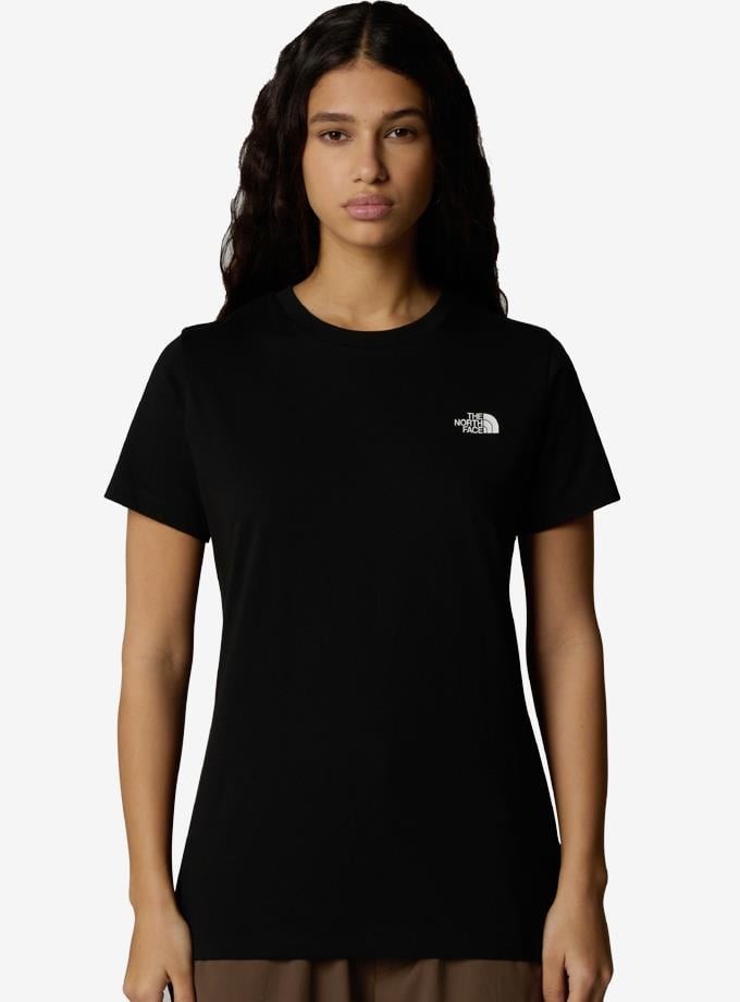 North Face W S/S Simple Dome Slim Tee Kadın Outdoor Tişört