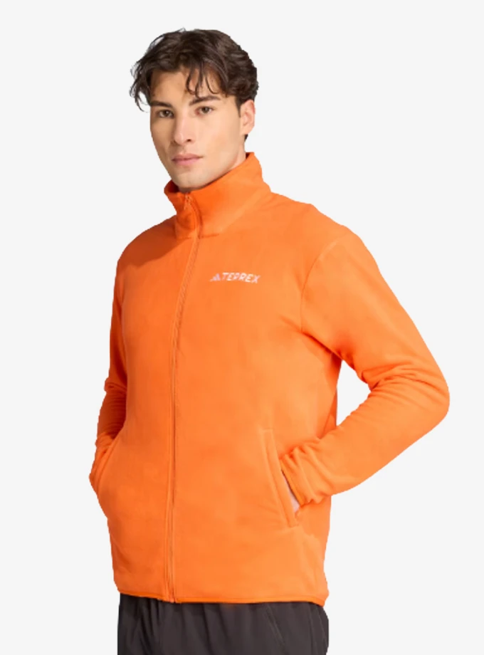 adidas JM3117 Multi Essentials Full-Zip Fleece Erkek Polar