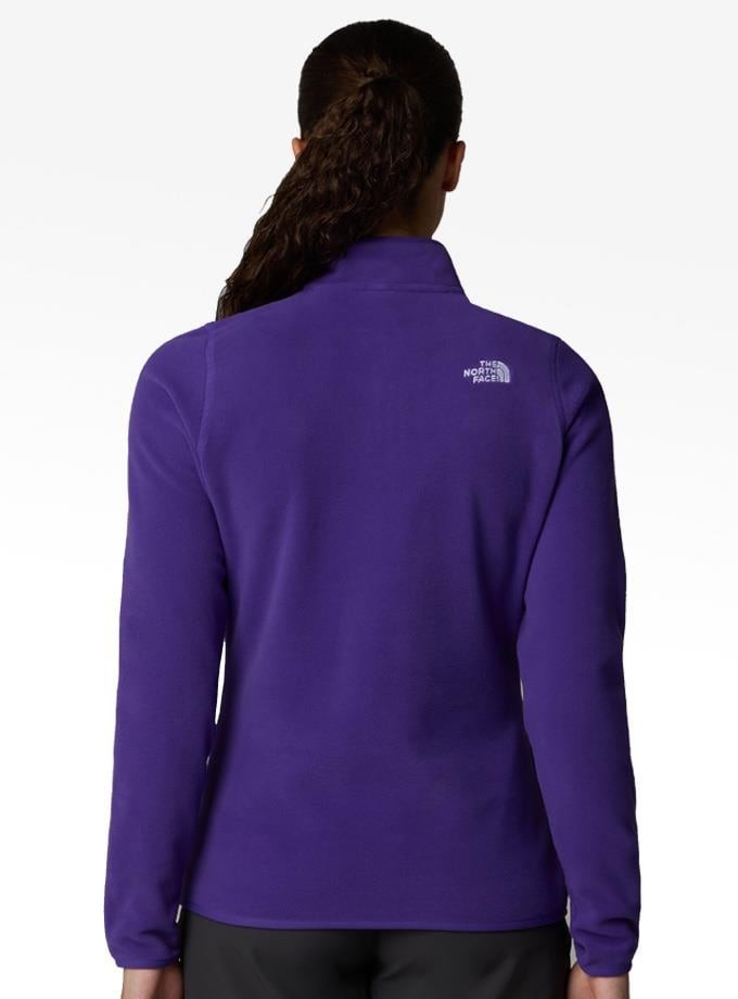 The North Face W 100 Glacier 1/4 Zip Kadın Polar