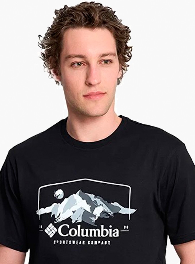 COLUMBIA CS0411 CSC M BRUSH WITH NATURE SS TEE Erkek T-Shirt 9110831-010