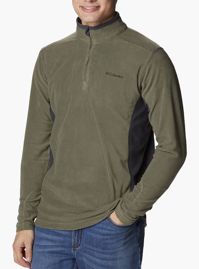 Columbia AM6558 Klamath Range II Half Zip Erkek Polar