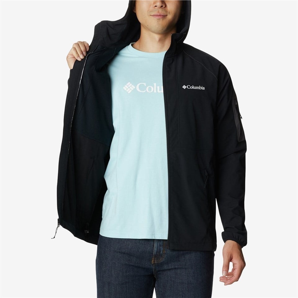 Columbia XO5190 Tall Heights Hooded Softshell Erkek Outdoor Mont