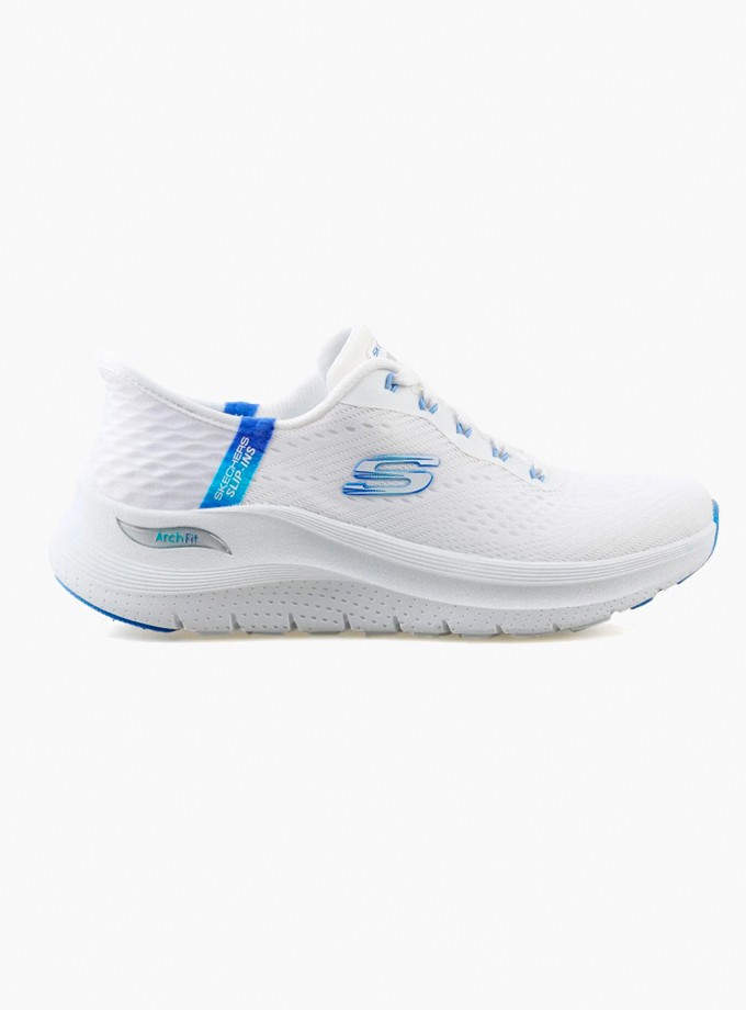 Skechers Arch Fit 2.0 Kadın Spor Ayakkabı 150066TK-WBL