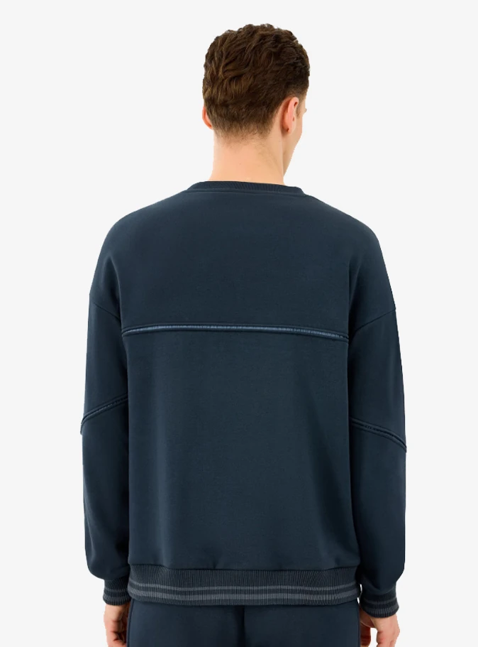 Skechers S2520229-3817 M Crewneck Erkek Sweatshirt 