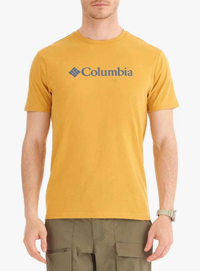 Columbia CS0287 CSC M Basic Big Logo Brushes SS Tee Erkek T-Shirt