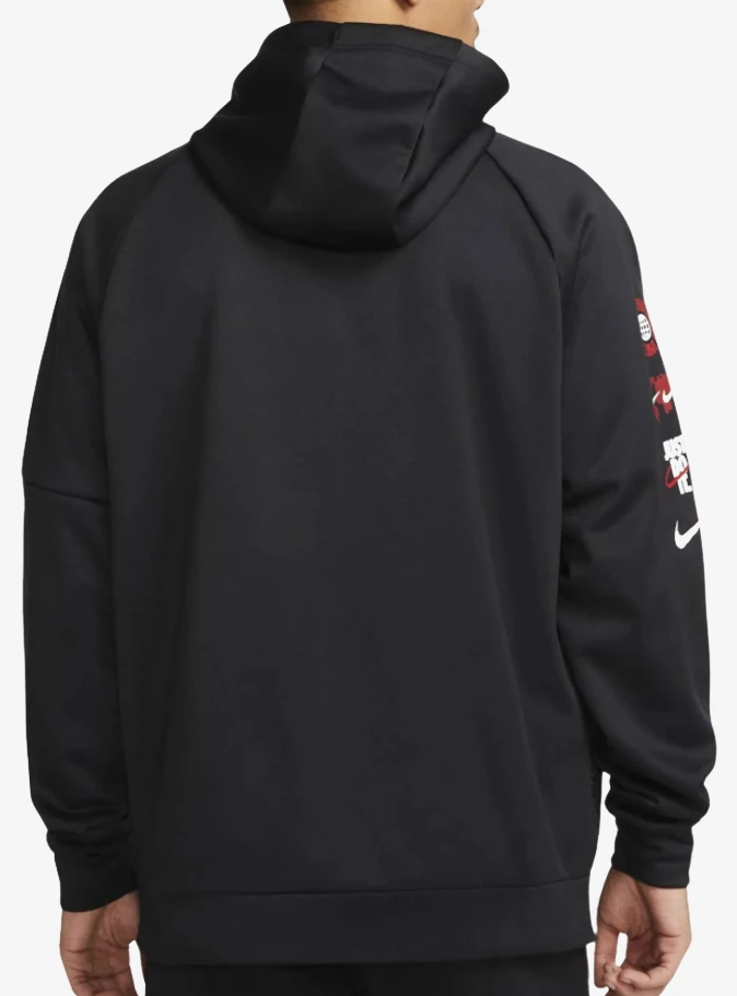 Nike DQ4840-010 Hanorac Therma-FIT Erkek Sweatshirt