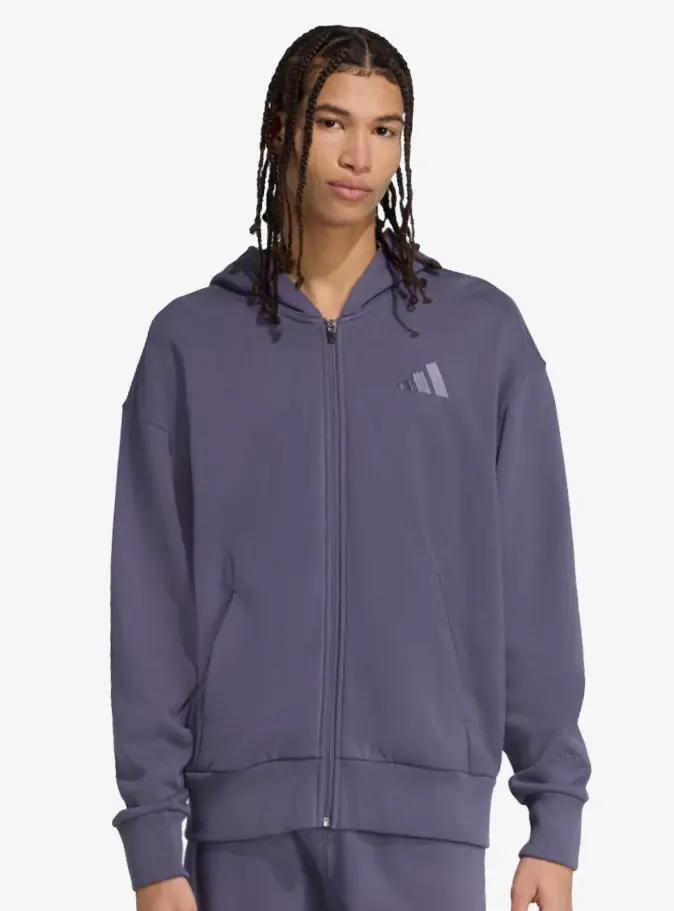 adidas JV7232 All Szn French Terry Full-Zip Erkek Ceket