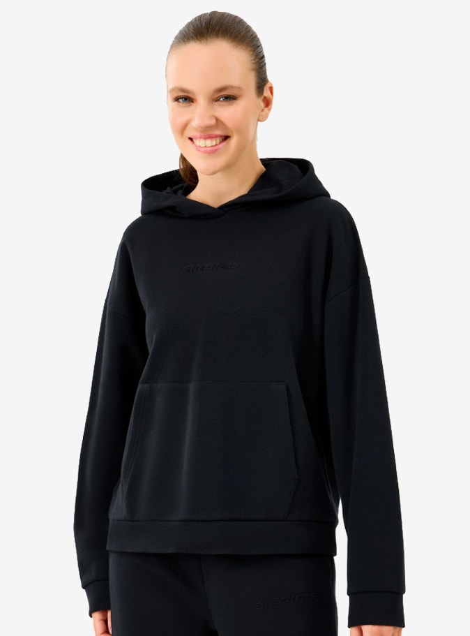 Skechers W Essential Hoodie Kadın Sweatshirt 