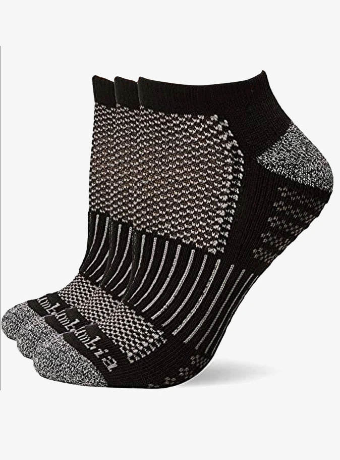 Columbia C1184 Athletic Fashion No-Show With Pique Footbed 6'lı Kadın Çorap RCS626W-BLA