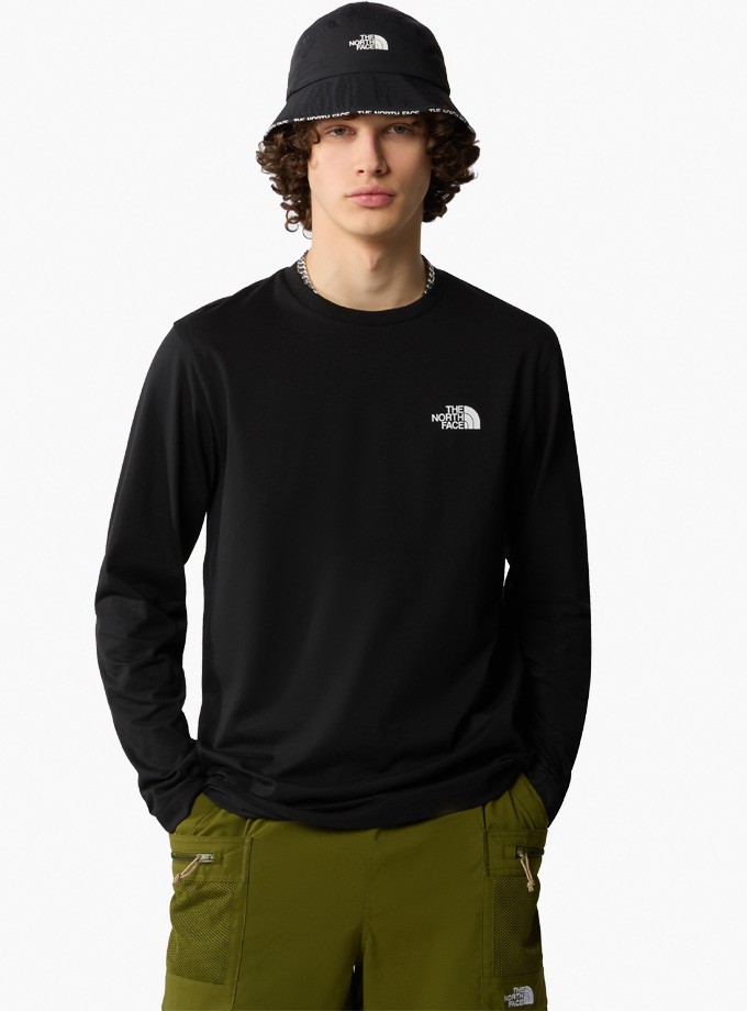 The North Face M L/S Simple Dome Tee Erkek Uzun Kollu Tişört NF0A87QN-JK3