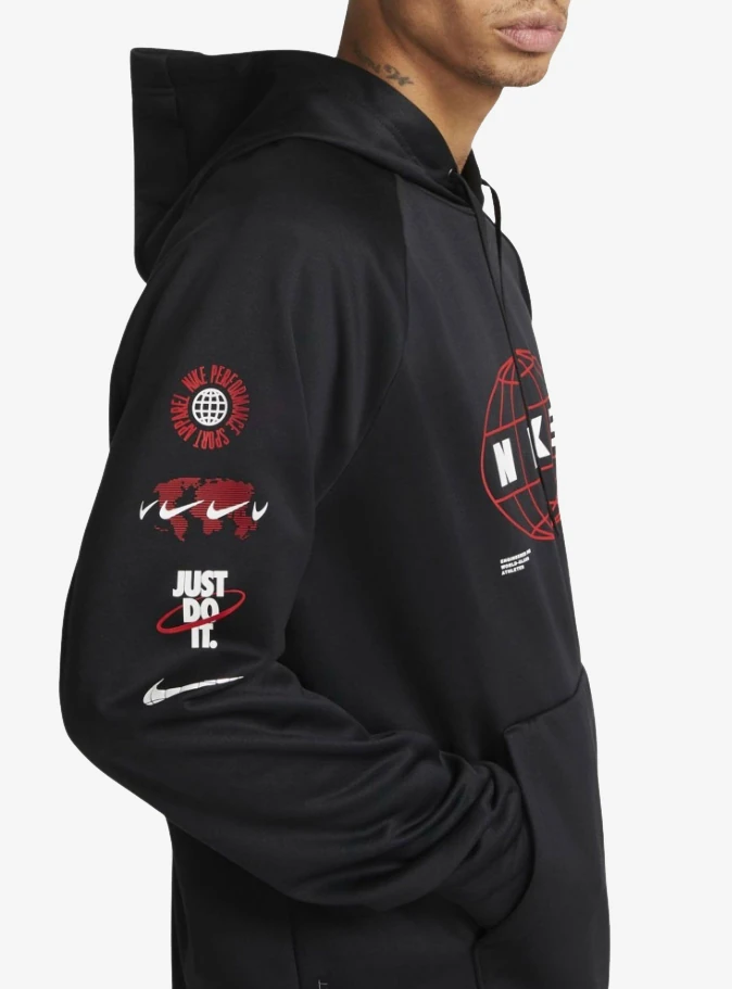 Nike DQ4840-010 Hanorac Therma-FIT Erkek Sweatshirt