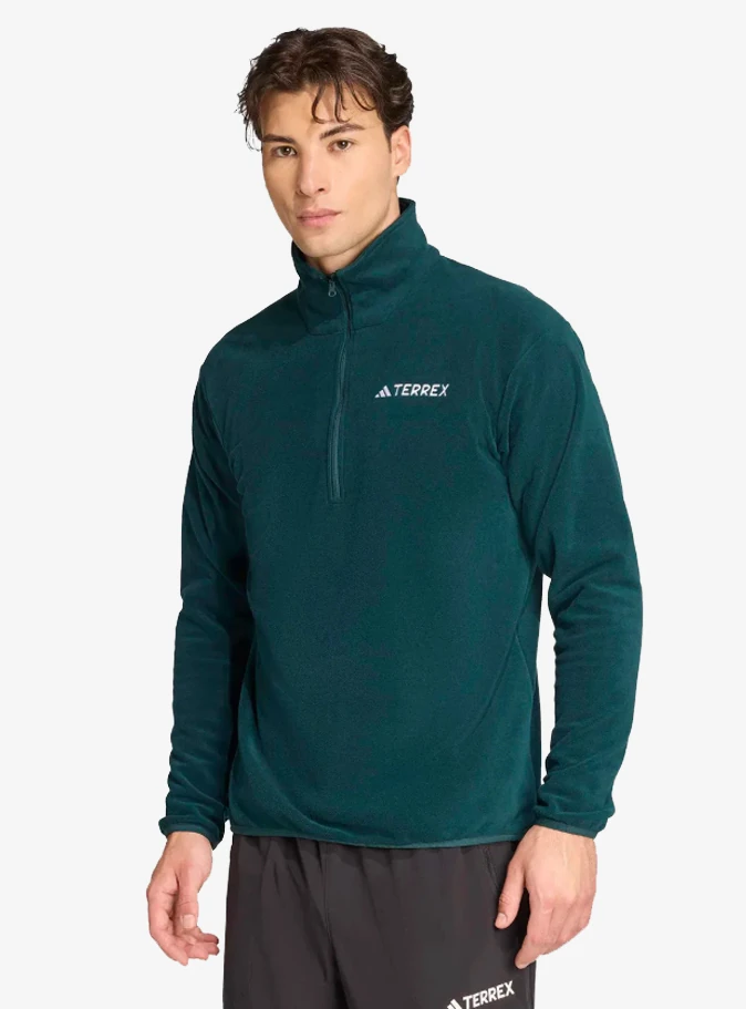 adidas Multi Essentials 1/2 Zip Fleece Erkek Polar JY8353