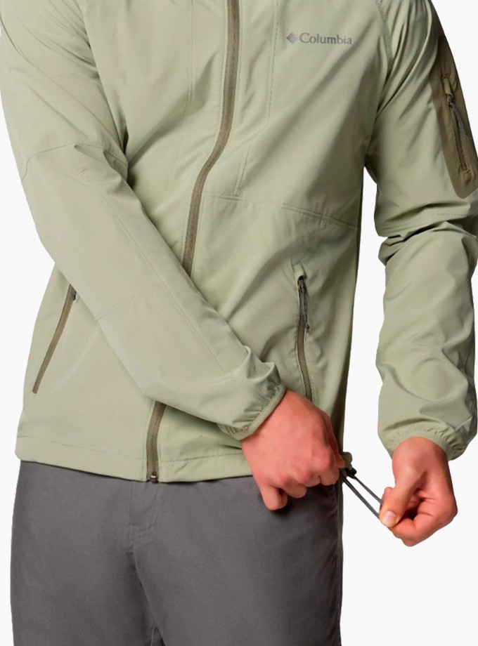 COLUMBIA WO9423 TALL HEIGHTS II HOODED SOFTSHELL Erkek Sweatshirt 2117211-348