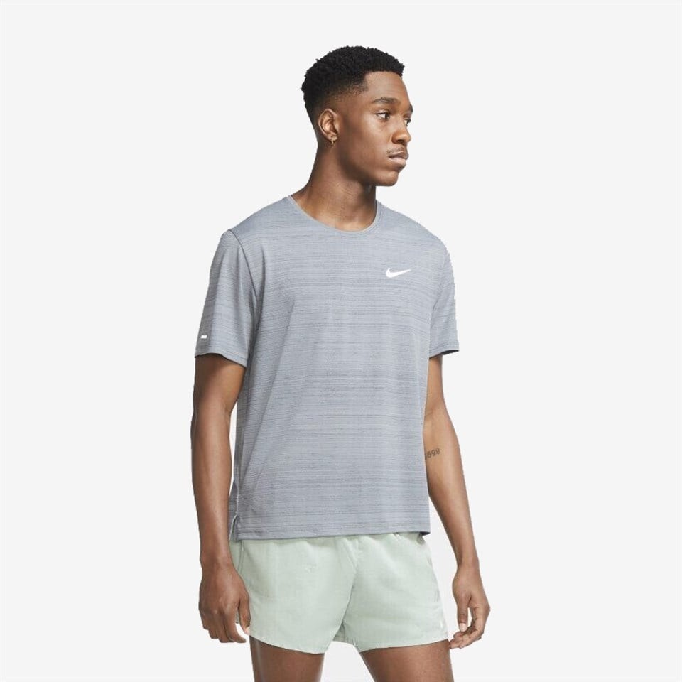 Nike M Nk Df Miler Top SS Erkek Koşu Tişörtü