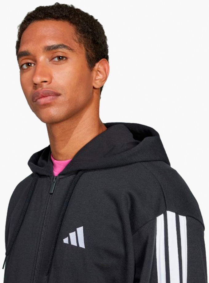 adidas M 3s Ft Fz Erkek Sweatshirt JD1877