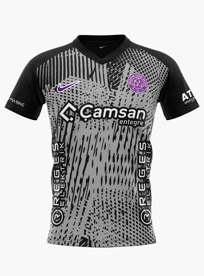 52 ORDU SPOR FK 2025/2026 SEZONU SİYAH MAÇ FORMASI ORD25-DR0944-010