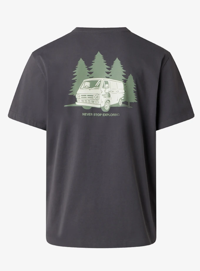 The North Face NF0A8GQN-RHI M Van Life Relaxed Short Slevve Erkek