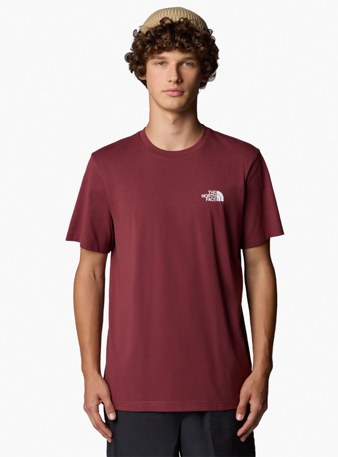 The North Face M SS Simple Dome Tee Erkek T-Shirt NF0A87NG-0VO