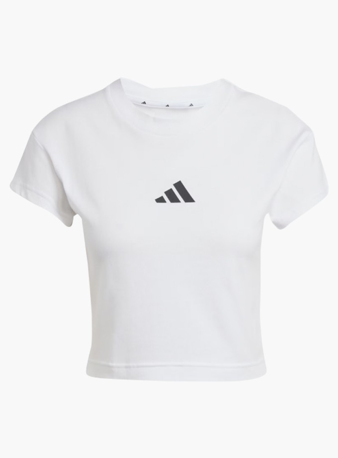 adidas Future Icons Small Logo Baby Tee Kadın T-Shirt JE4001