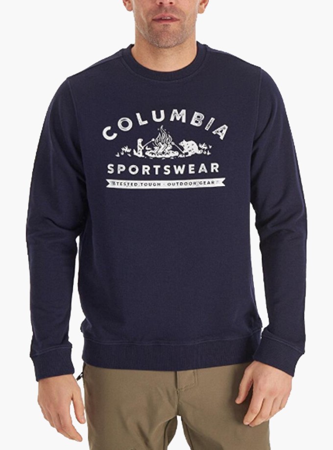 COLUMBIA CS0277 CSC M CAMPING ANIMALS CREW SWEATSHIRT 