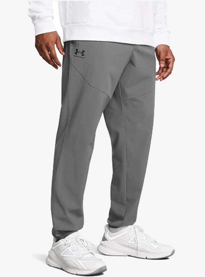 Under Armour 1386557-025 Vibe Woven Jogger Erkek Gri Eşofman Altı 