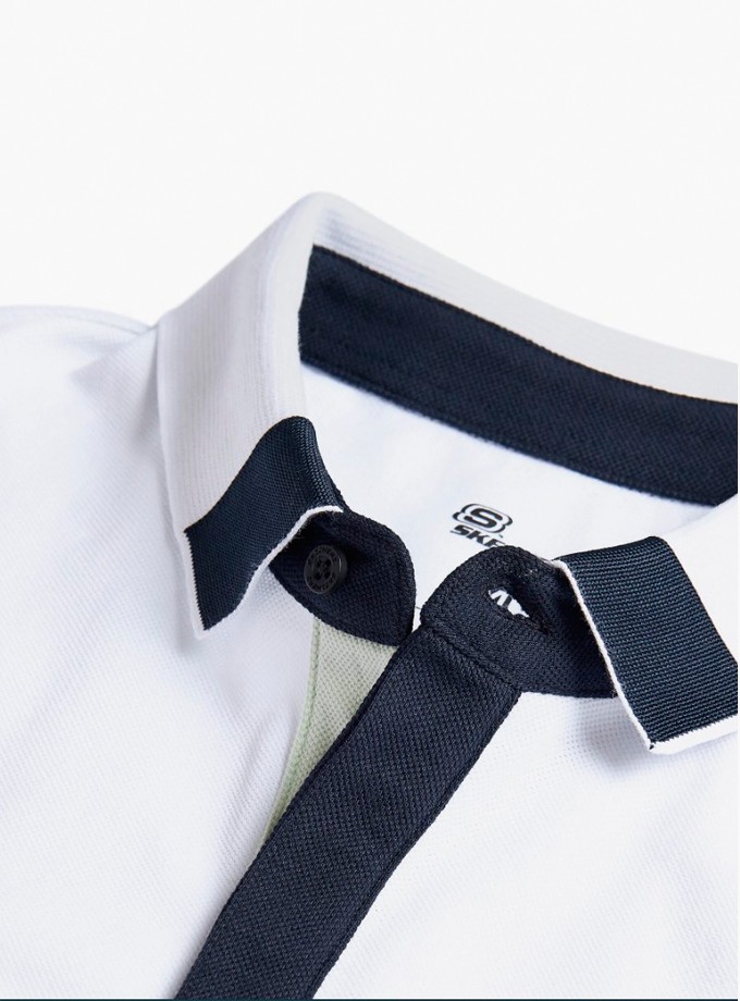 Skechers M Pop Up Detailed Erkek Polo T-Shirt S2510135-100