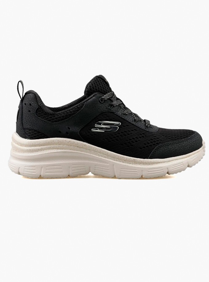 Skechers Fashion Fit Kadın Günlük Ayakkabı 896294TK-BKGD
