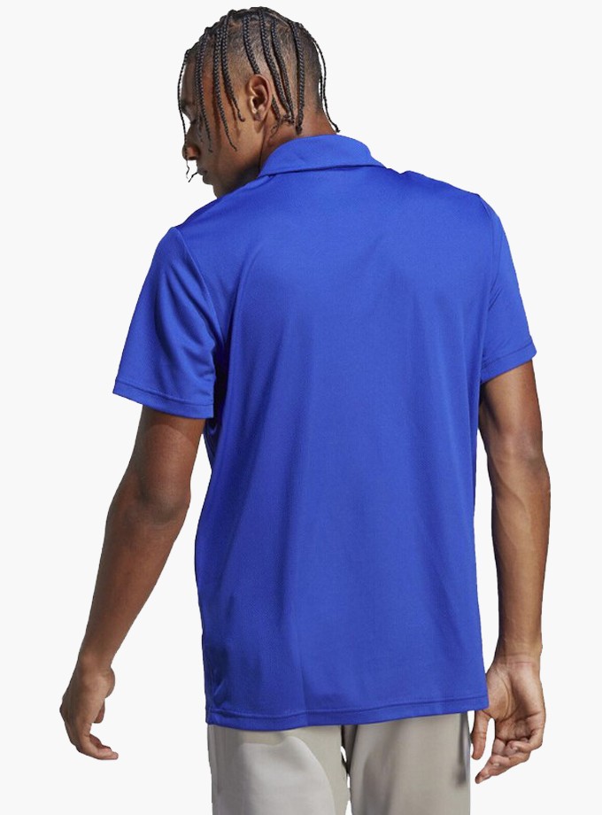 adidas Train Essentials Base Erkek Lacivert Polo Yaka T-Shirt IB1170