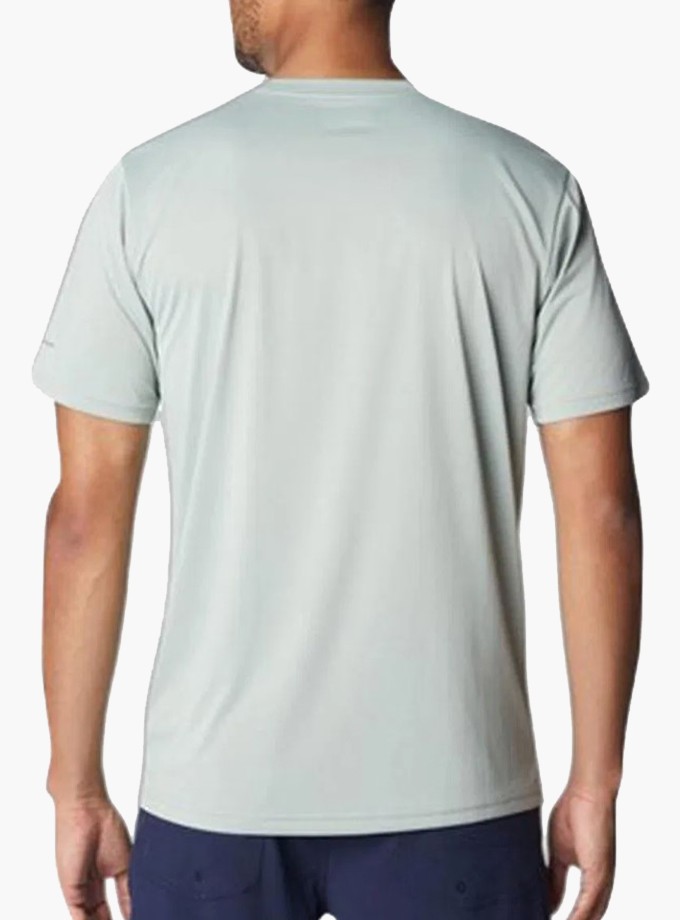 Columbia Centered Mini Logo Erkek Erkek T-Shirt 9120571-350