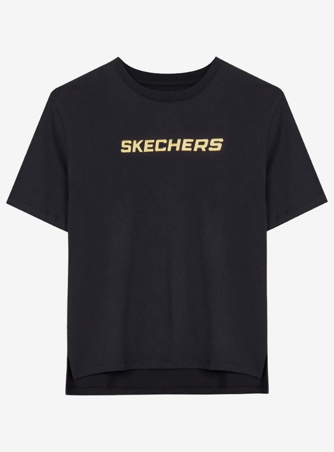 Skechers Graphic T-Shirt W Short Sleeve Kadın T-shirt S241012-001