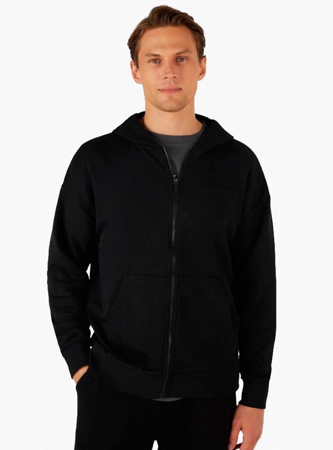 Skechers M Essential Full Zip Hoodie Erkek Sweatshirt S242112-001