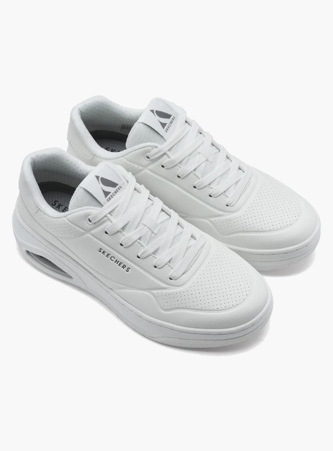 Skechers Uno Court Erkek Spor Ayakkabı 183145-WHT