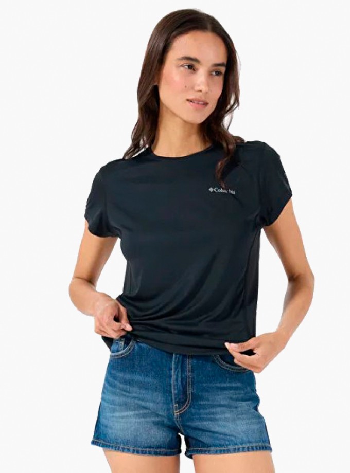 COLUMBIA AL8532 ZERO RULES LIGHT SS CREW Kadın T-Shirt 2131721-010