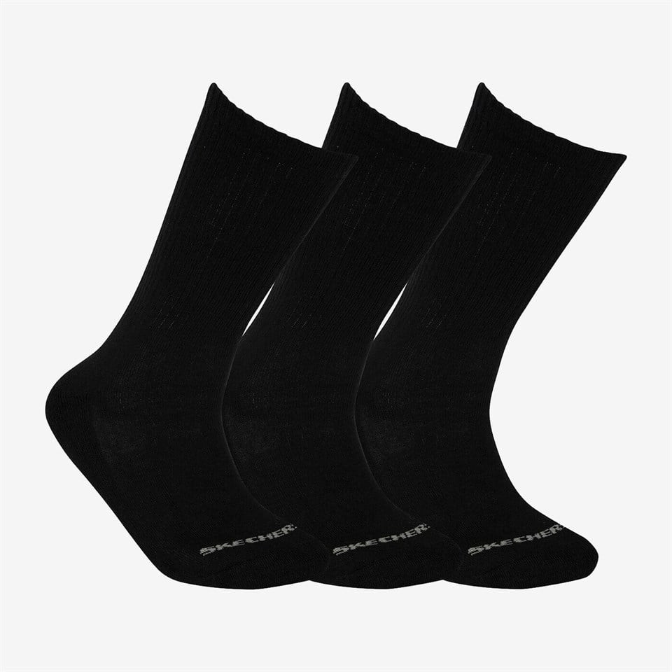 Skechers U SKX PAdded Crew Cut Socks 3 Pack Unisex Çorap