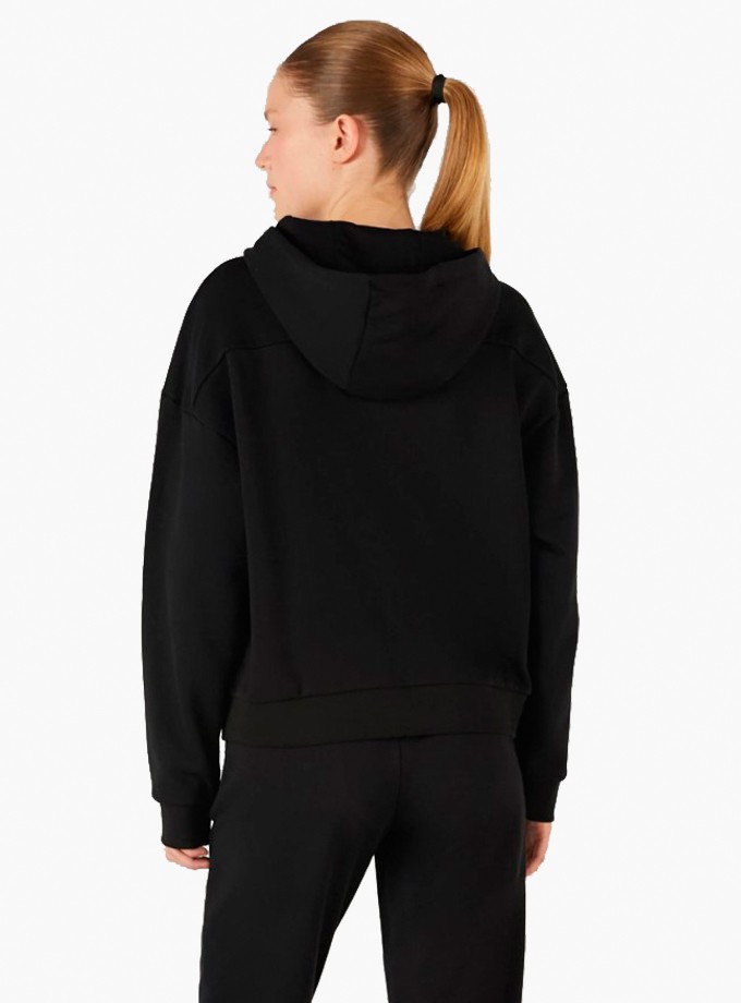 Skechers W Essential Full Zip Hoodie Kadın Sweatshirt S242117-001