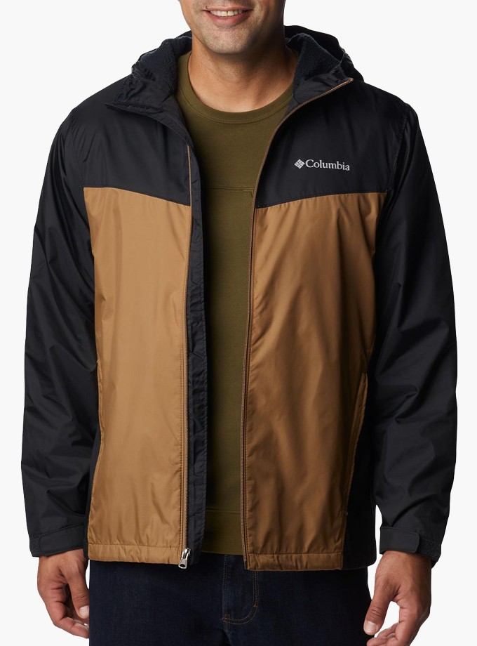 Columbia XM0676 Glennaker Sherpa Lined Erkek Siyah Yağmurluk