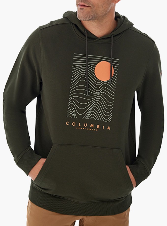 Columbia CS0392 Csc M Linear Drifts Hoodie Erkek Sweatshirt