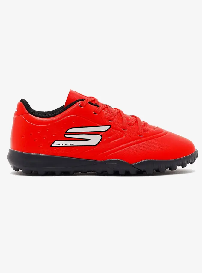 Skechers 252061L-RDBK Jr Youth Tf Çocuk Halı Saha Kramponu
