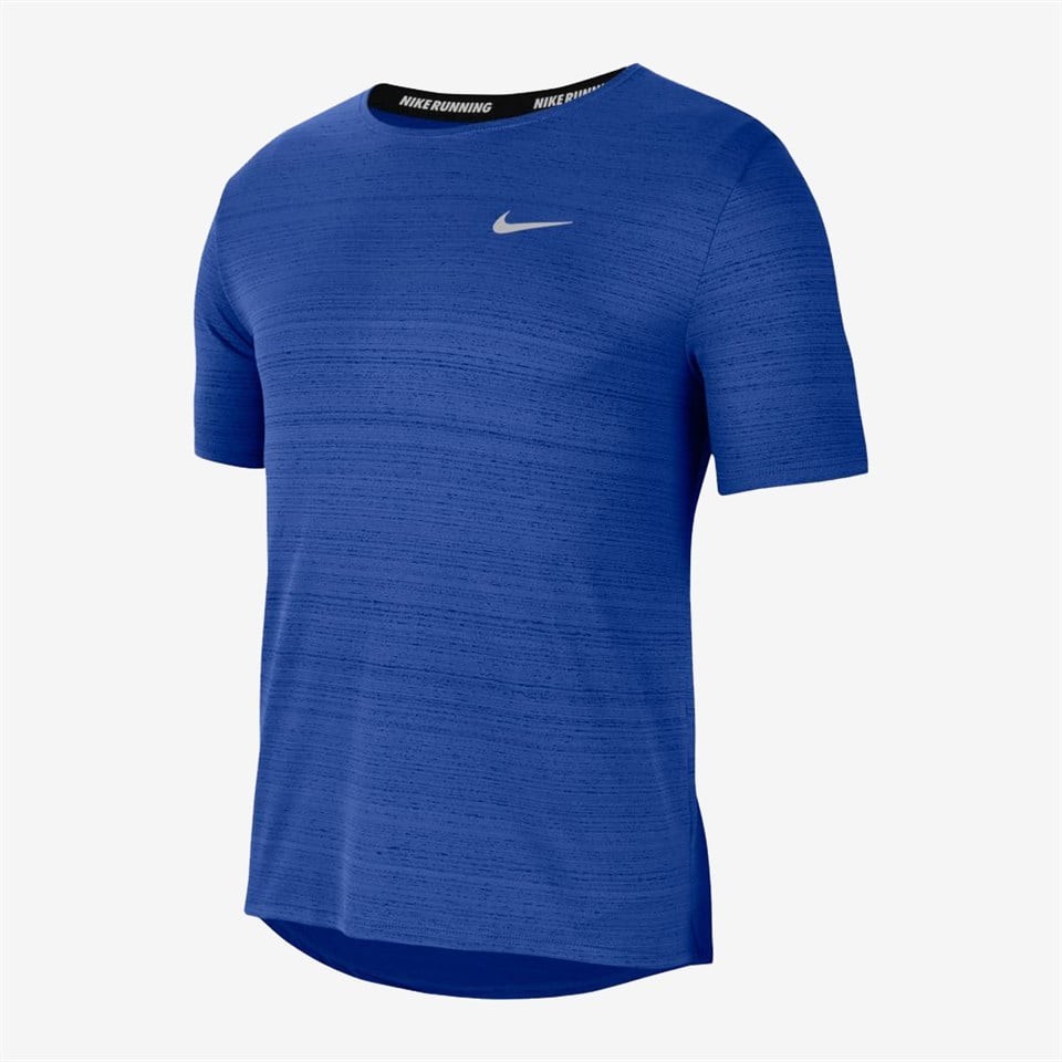 Nike M Nk Df Miler Top SS Erkek Koşu Tişörtü