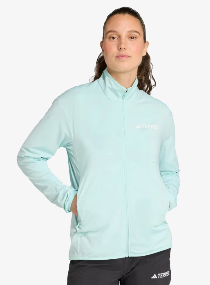 polar mama adidas JD3950 Terrex Multi Climawarm Tech Fleece Kadın Polar