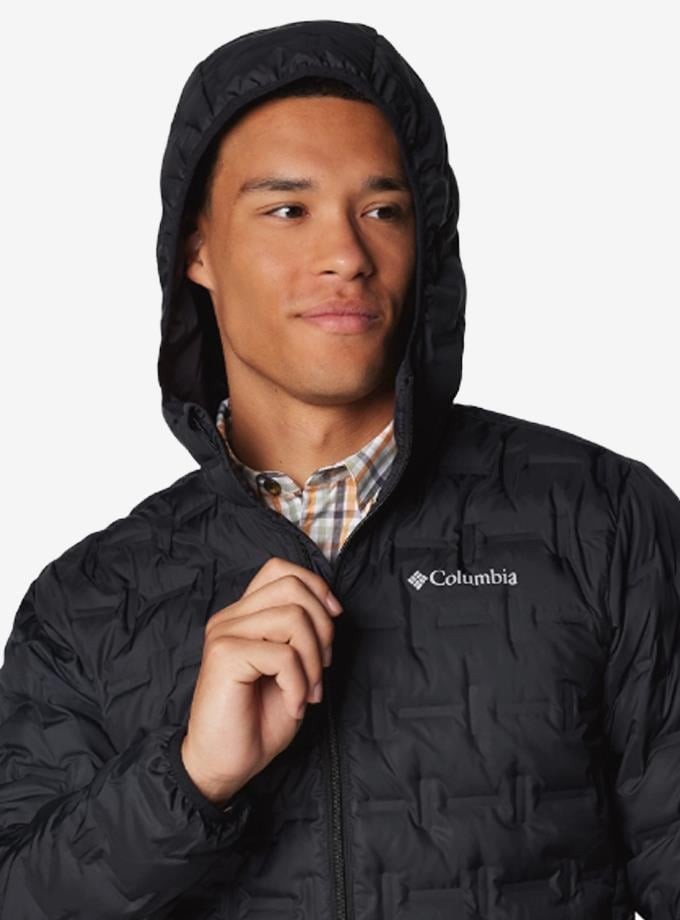 Columbia Wo6610 Delta Ridge II Down Hooded Jacket Erkek Mont