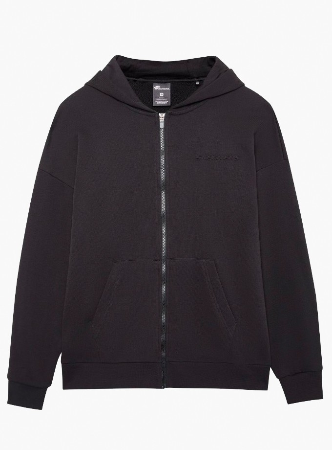 Skechers M Essential Full Zip Hoodie Erkek Sweatshirt S242112-001