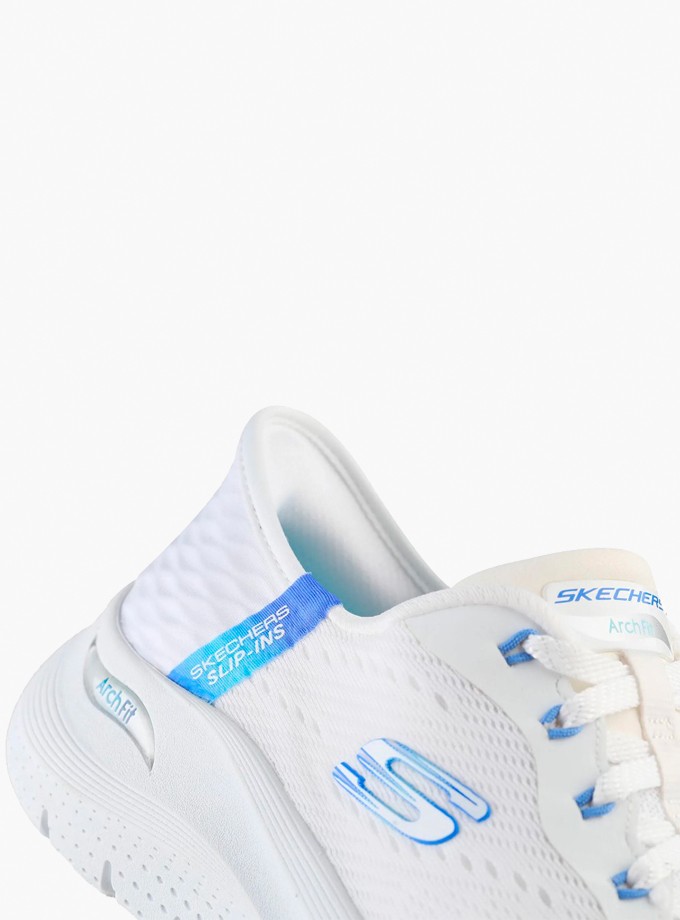 Skechers Arch Fit 2.0 Kadın Spor Ayakkabı 150066TK-WBL