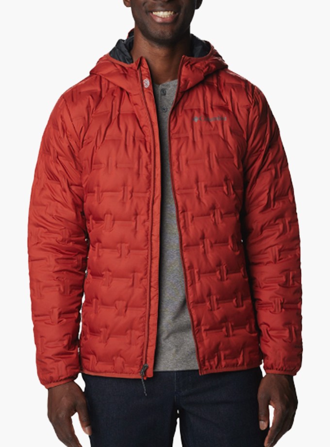 Columbia WO0954 Delta Rigde Down Hooded Jacket Erkek Kaz Tüyü Mont