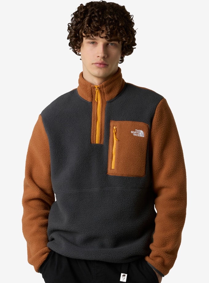 The North Face Yumiori 1/4 Zip Fleece Erkek Sweatshirt