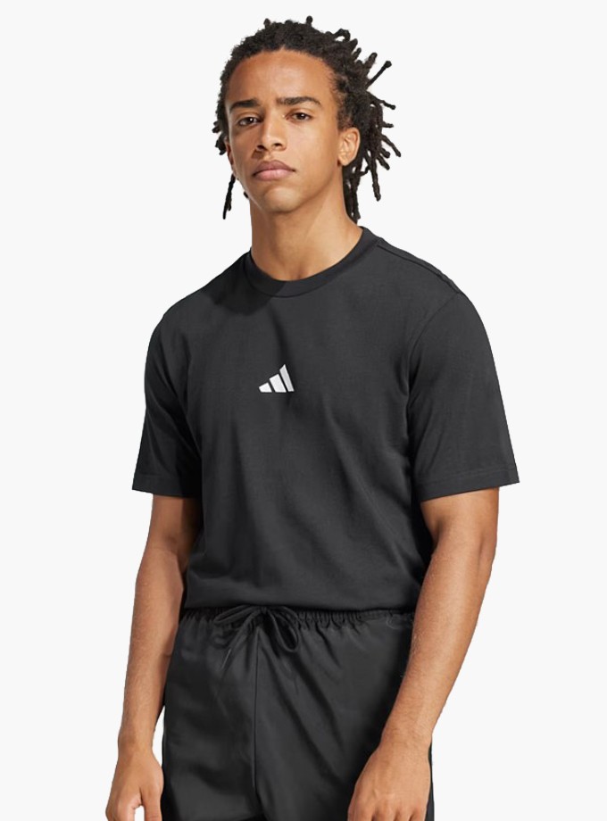 adidas Essentials Small Logo Single Jersey Erkek T-Shirt JE9024