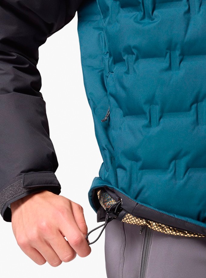 Columbia Wm7857 Grand Trek III Down Hooded Jacket Erkek Mont