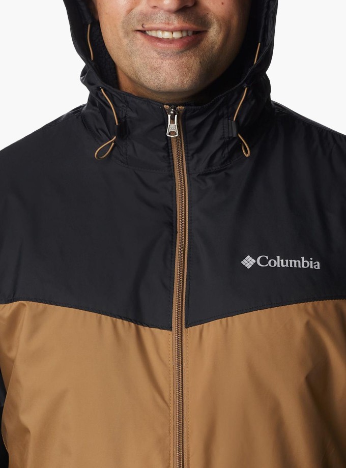 Columbia XM0676 Glennaker Sherpa Lined Erkek Siyah Yağmurluk